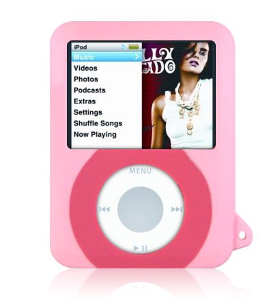 iPod Nano Silicone Case Package for Apple 3rd Generation. Silicon Skin Cover Incl. Screen Protector and Armband. Compatible With Nike+iPod 3G 4G 8G 4 GB 8 GB under The Apparel Store