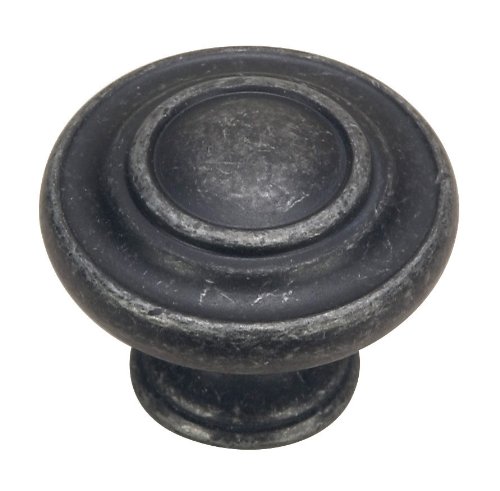 Hardware House 48-8502 Ring Style Cabinet Knob, Antique Pewter