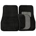 Outdoor Living : Car, 4x4, MPV Universal Non-Slip Carpet Mat Set - 4pce Black