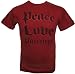 True Blood Peace Love Vampires Mens T-Shirt