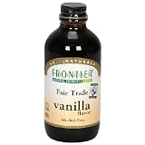 Frontier Fair Trade Certified Vanilla Flavor, 4-Ounce Bottle (Pack of 2)