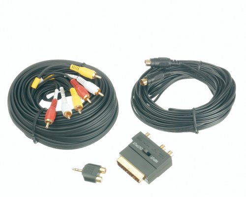 Vivanco CK 335 Multimedia Verbindungsset f&uuml;r PCs mit Audio/Video-Anlage, 10m Preisvergleich