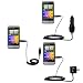 USB cable with Car and Wall Charger Deluxe Kit for the HTC Salsa - uses Gomadic TipExchange Technology