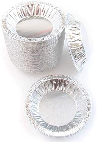 4 1/2" Disposable Aluminum foil Tart Pans/Mini Pie Pans- Overstock Blow Out- Case of 1000