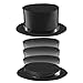 Collapsible Top Hat- Magician Costume- Magician Top Hat- Magic Tricks- Costume Hats by Funny Party Hats