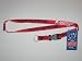 DETROIT RED WINGS Team Logo 24 LANYARD Velcro Key Chain