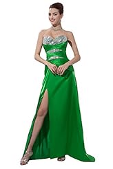 Sweetheart Sequined Charmeuse/Satin/Spandex Evening Dress 