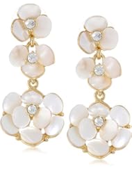 kate spade new york "Disco Pansy" Chandeliers Earrings