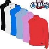 Hot Chilly's PeachSkins Zip T for Kids