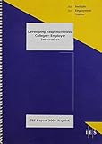 Developing responsiveness : college-employer interaction