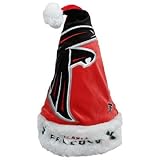 Atlanta Falcons 2011 Colorblock Runoff Plush Santa Hat