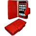 Fashion Wallets | Luxury Wallets - Piel Frama Apple iPhone 3G / 3GS Leather Wallet (Red)