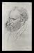 Edgar Germain Hilaire Degas (Portrait of Edouard Manet) Gold Wood-Mounted Art Poster Print - 13" X 19"