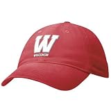 Nike - Nike Wisconsin Badgers Cardinal Relaxed Swoosh Flex Fit Hat