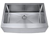 30 in. Farmhouse Single Bowl Sink & Faucet w Soap Dispenser