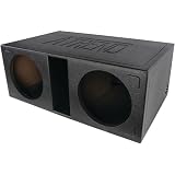 ATREND SPL-12DV SPL Series Dual 12-Inch Vented Subwoofer Enclosure