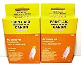 SET OF TWO COMPATIBLE CANON BCI-6 INKJET CARTRIDGES - 1 RED & 1 GREEN - CANON PIXMA i9950 iP8500..