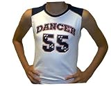 Tia's Girls Cheer 55 Baseball Tee