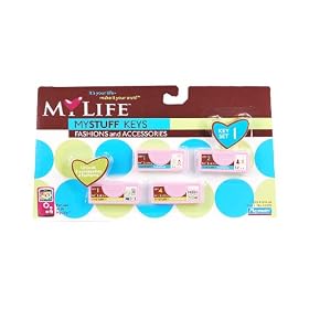 My Life Mystuff Keys Fashions and Accessories Key Set #1 - one color, one size by Playmates
