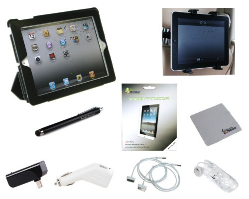 Bundle Monster 10-in-1 Apple iPad 2 Accessory 