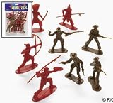 12-pc Cowboy and Indian Toy FiguresIMAGE