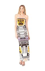 Rayon/Spandex/Knit Bandeau Neck  Dress