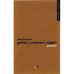 Gehen, schauen, sagen: Gedichte (Edition Literatur)