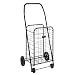 Duro-Med Folding 15 x 17 x 36 Shopping Cart, Black