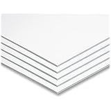 Pacon&reg; Foam Board, 22" X 28", White (5557), Set of 5