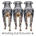 Nothing Butt Rottweiler Adult T-Shirt