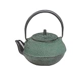 Review Old Dutch  / Old Dutch 016GR 16 Oz. Green Cast Iron Strength Teapot