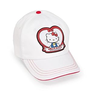 Hello Kitty Sports 40th Anniversary Junior Hat, White
