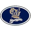 Milwaukee Brewers Color auto Emblem - Baseball Sports Merchandise