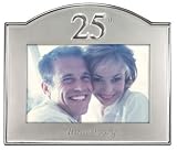 Review Malden  / 25th Anniversary Silvertone Frame - 4x6