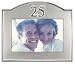 25th Anniversary Silvertone Frame - 4x6"