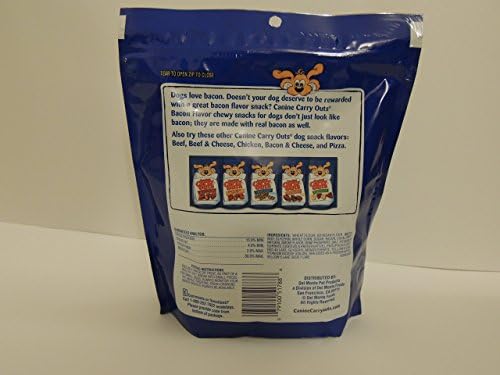 Canine Carry Outs, Dog Snacks, Bacon Flavor, 12 Oz-340g