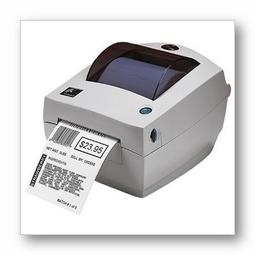 Zebra LP 2844-Z - Label printer - B/W - direct thermal - Roll (4.25 in) - 203 dpi x 203 dpi - up to 240.9 inch/min - capacity: 1 rolls - Parallel, Serial, USB