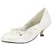 Playboy Shoes, Kitten Heel, white IRENE 0001, Damen Pumps, weiss, (white 0001)