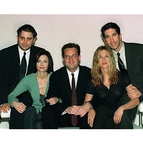 JENNIFER ANISTON AS RACHEL GREEN, COURTENEY COX AS MONICA GELLER BING, MATT LEBLANC AS JOEY TRIBBIANI, MATTHEW PERRY AS CHANDLER BING, DAVID SCHWIMMER AS ROSS GELLER FROM FRIENDS #1 - COLOUR Movie Photo - (4 Different Photograph & POSTER Sizes Available)