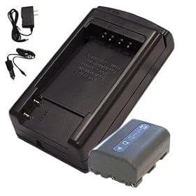 Hitech -Battery and Charger Kit for Sony Handycam Camcorder CCD-TRV108, CCD-TRV118,... by Hitech