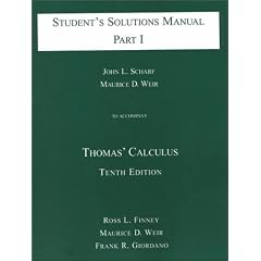 Students Solutions Manual: pt. 1