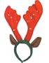 New Christmas Reindeer Antlers Blinking LED Light Hat
