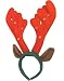New Christmas Reindeer Antlers Blinking LED Light Hat