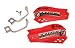 Tusk MX D-Flex ATV Handguards Red