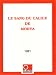 Le Sang du Calice De Morya