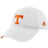 adidas Tennessee Volunteers Ladies White Team Logo Adjustable Slouch Hat