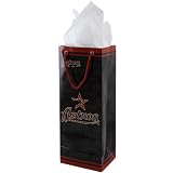MLB Houston Astros Black Bottle Gift Bag