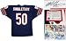 Mike Singletary Autographed Navy Custom Jersey