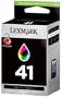 Lexmark No. 41 Tri-Color (C, M, Y) Return Program Print Cartridge