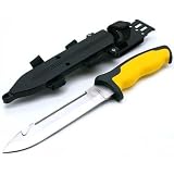 Navy Seal Scuba Diving Dive Knife & Divers Hard Sheath
